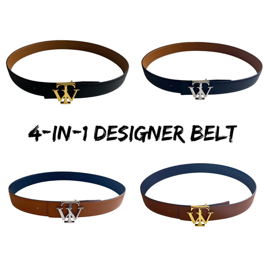 Tewoah 4-In-1 Designer Belt